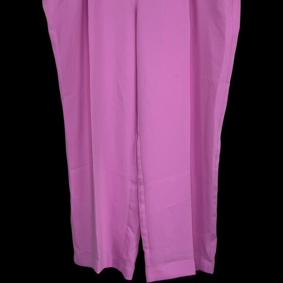 Candace Cameron Bure Petite Darted Full Straight Leg Pant Neon Pink 20P NWOT - Picture 12 of 14